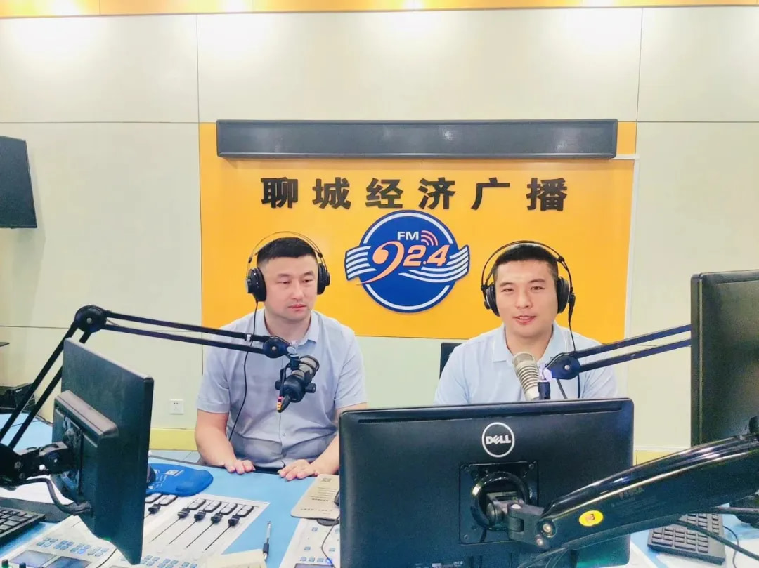 BAOCHARM President Visits Liaocheng Radio and Television Station Studio