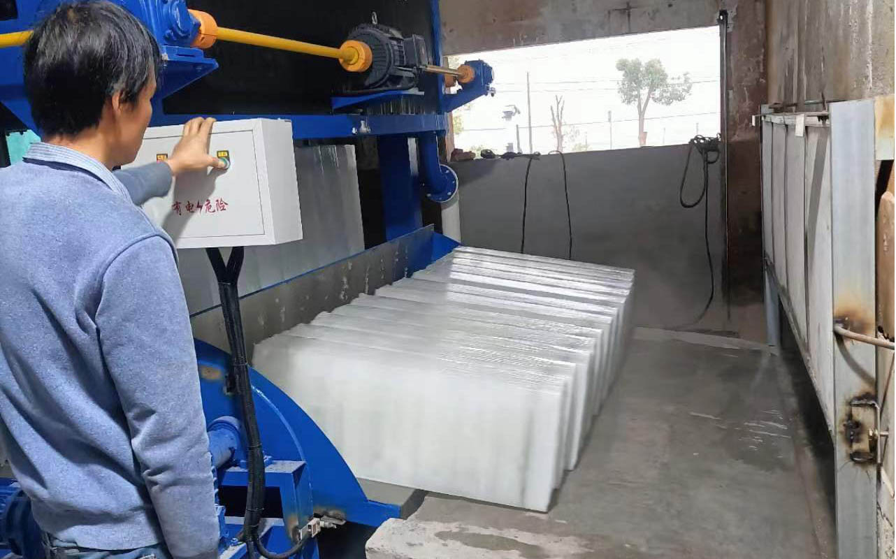 ice block freezing machine